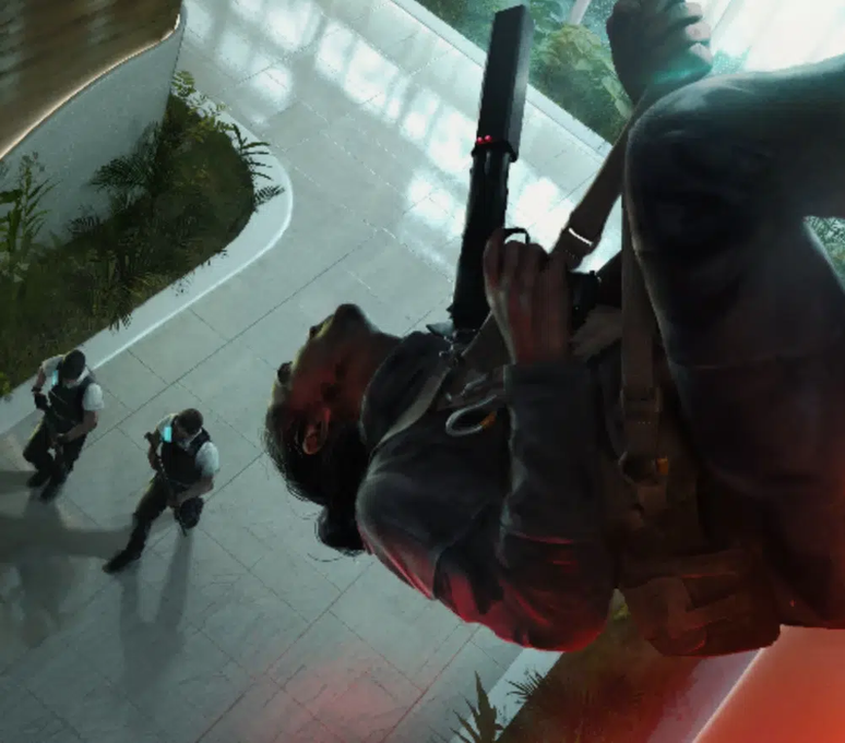 Uma das supostas artes conceituais do reboot de Perfect Dark