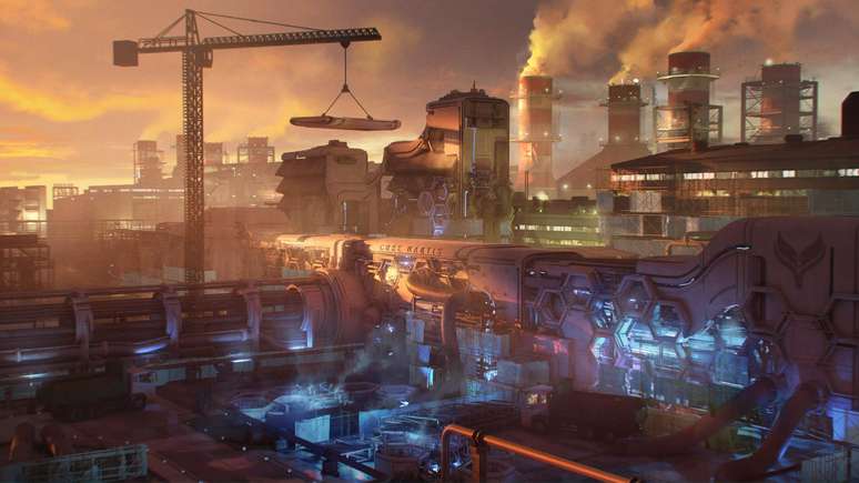 Uma das supostas artes conceituais do reboot de Perfect Dark