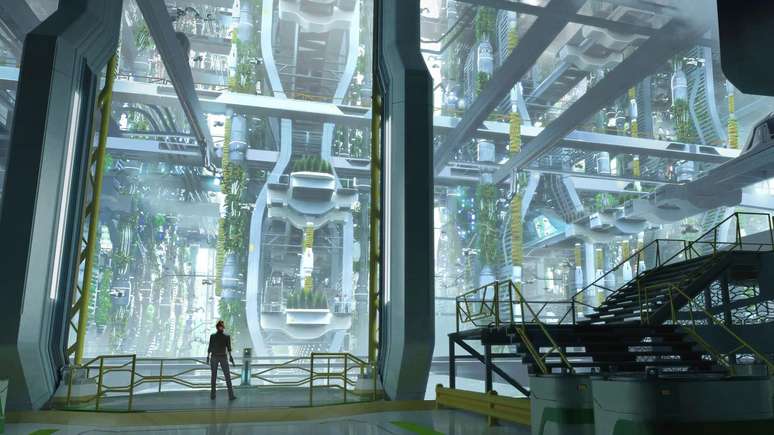 Uma das supostas artes conceituais do reboot de Perfect Dark