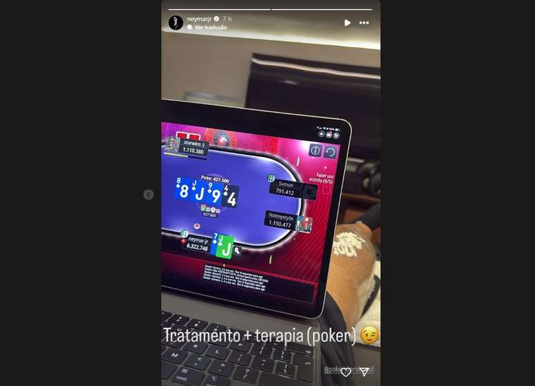 Neymar compartilhou sua rotina no come&ccedil;o de recupera&ccedil;&atilde;o &ndash;