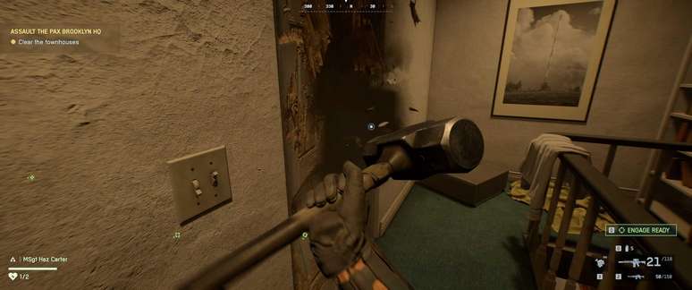 Marreta pode ser usada para quebrar portas e paredes na campanha