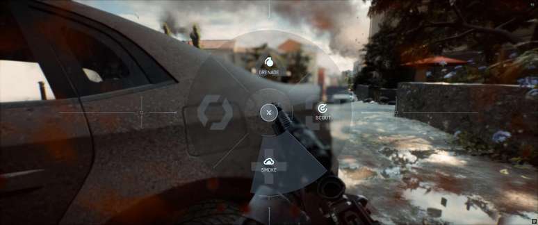 &Eacute; poss&iacute;vel dar ordens aos demais membros do Dagger 13, com cada um deles tendo uma habilidade espec&iacute;fica