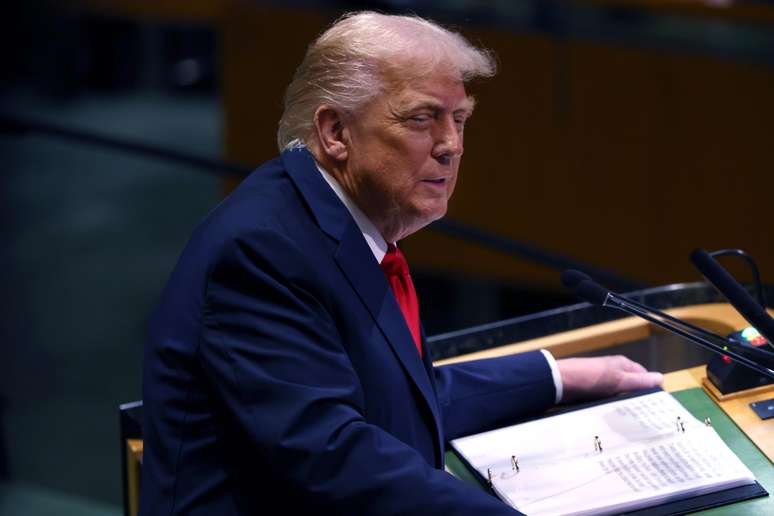 Trump spoke for more than 50 minutes at the United Nations Trump spoke for more than 50 minutes at the United Nations