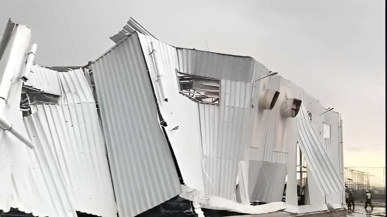 F&aacute;brica da Toyota em Porto Feliz (SP) sofreu danos ap&oacute;s temporal