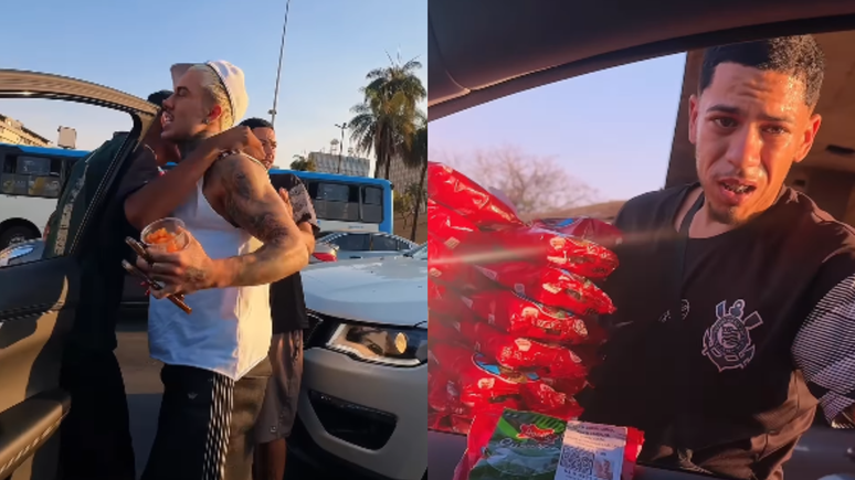 Mc Daniel surprises Popcorn sellers with R $ 500 pix
