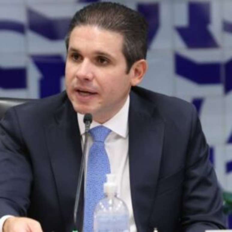 Presidente da Câmara dos Deputados, Hugo Motta.