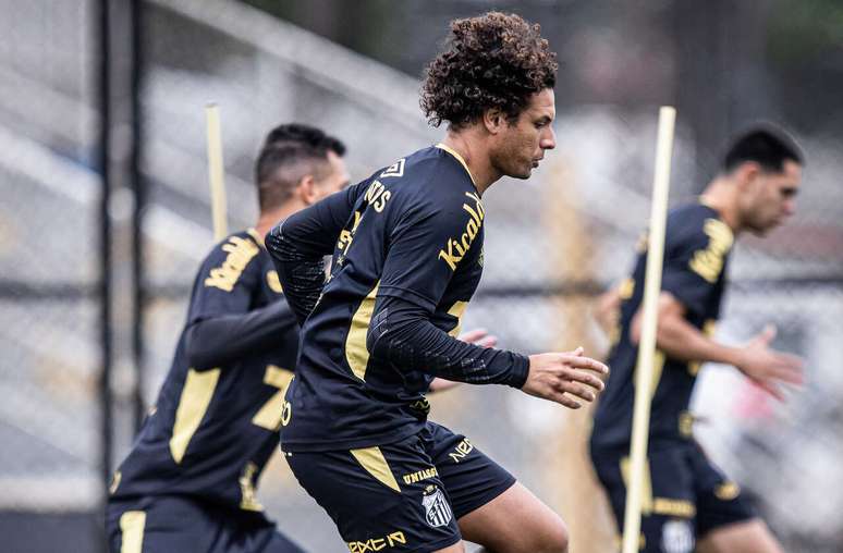 Willian Ar&atilde;o treinou normalmente com elenco do Santos &ndash;