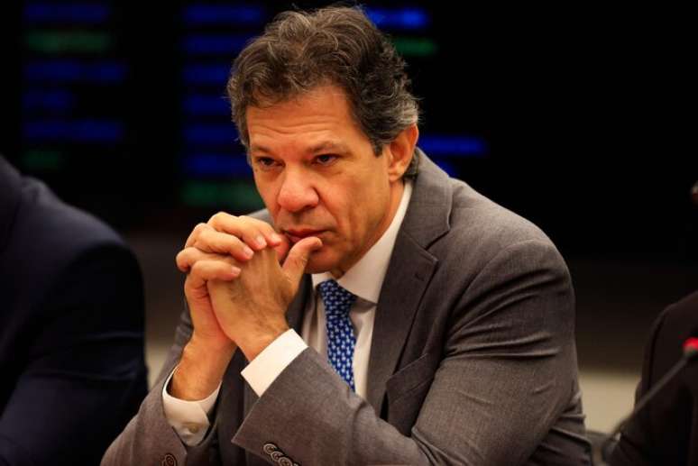 O ministro da Fazenda, Fernando Haddad