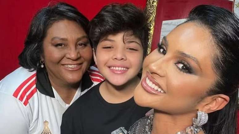 Doralice dos Santos Oliveira, Yhudy e Mileide Mihaile (Reprodução/Instagram)