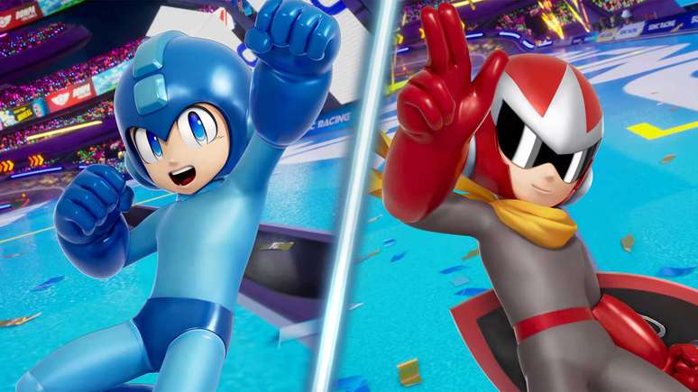 Mega Man e Proto Man estão a caminho de Sonic Racing: CrossWorlds