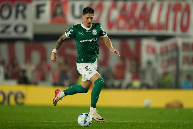 Emiliano Martinez (Palmeiras) durante jogo contra o River Plate, no dia 17.09.2025 