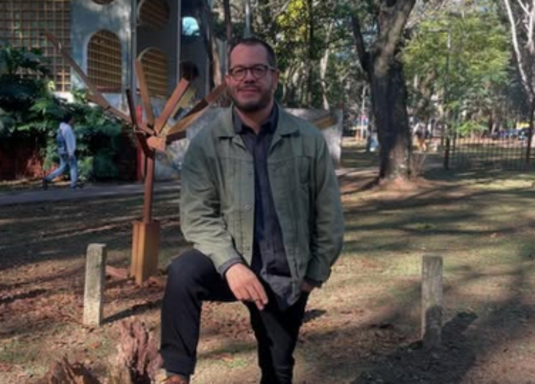 O diretor de fotografia Rubens Crispim Jr