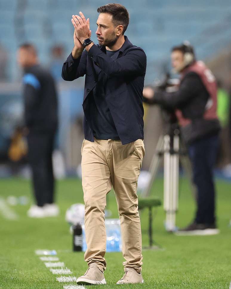 Davide Ancelotti durante a partida 