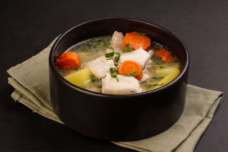 Tilapia soup with vegetables Tilapia soup with vegetables