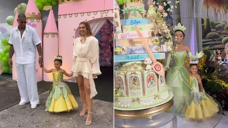 Aber the improved clothes for his daughter’s birthday with Leo Santana Viralizza: “It’s …”