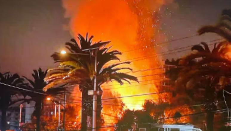 Torcedores da Universidad de Chile incendeiam jardim de hotel antes de jogo pela Sul-Americana