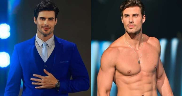 Rodrigo D' Soni traz para o Brasil o pr&ecirc;mio de mister mais simp&aacute;tico do concurso