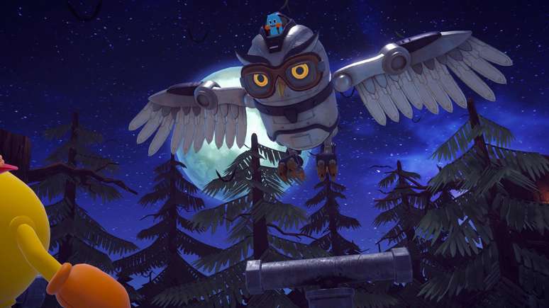 Os confrontos contra os chefes são bem criativos