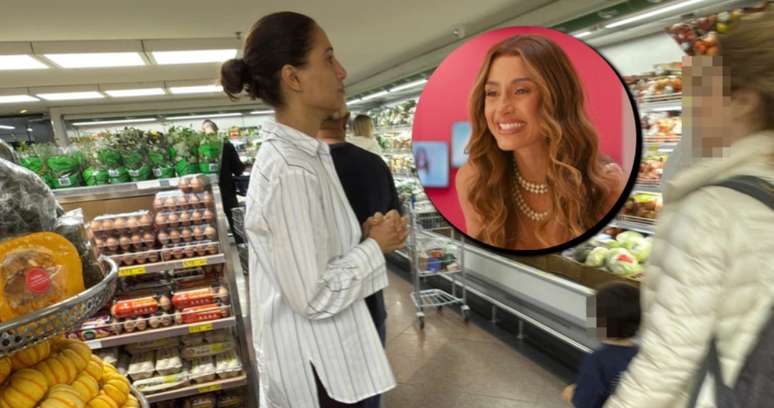 “Amades”, we captured Lola in the SP supermarket, or rather the actress Camila Pitania