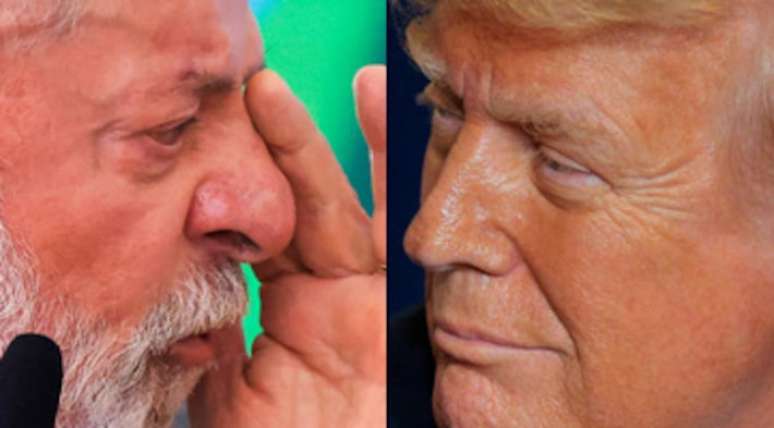 Presidente Luiz Inácio Lula da Silva e Donald Trump