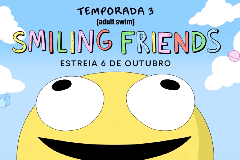 A anima&ccedil;&atilde;o &ldquo;Smiling Friends&rdquo; retorna em sua 3&ordf; temporada com aventuras bizarras e humor subversivo 