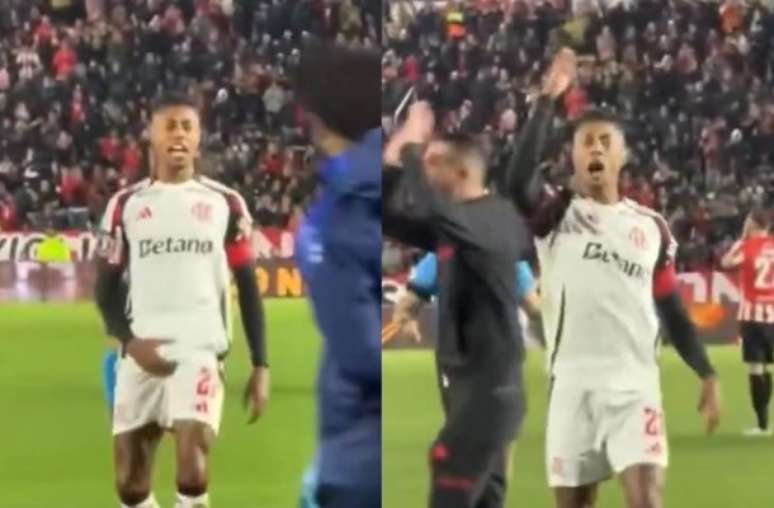 Conmebol investigates Bruno Henrique for an obscene gesture