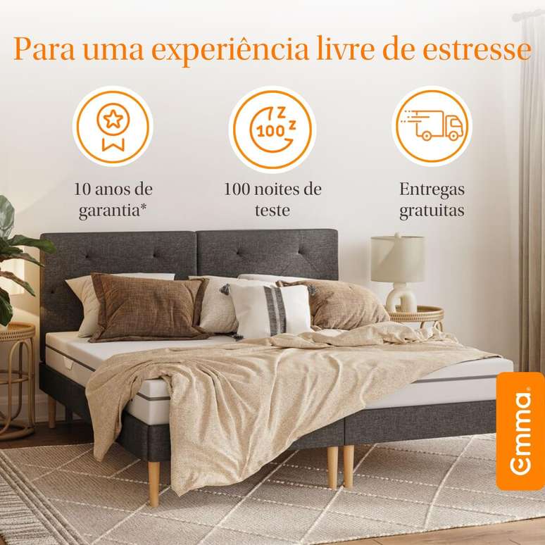 Colchão Casal Emma Duo Comfort