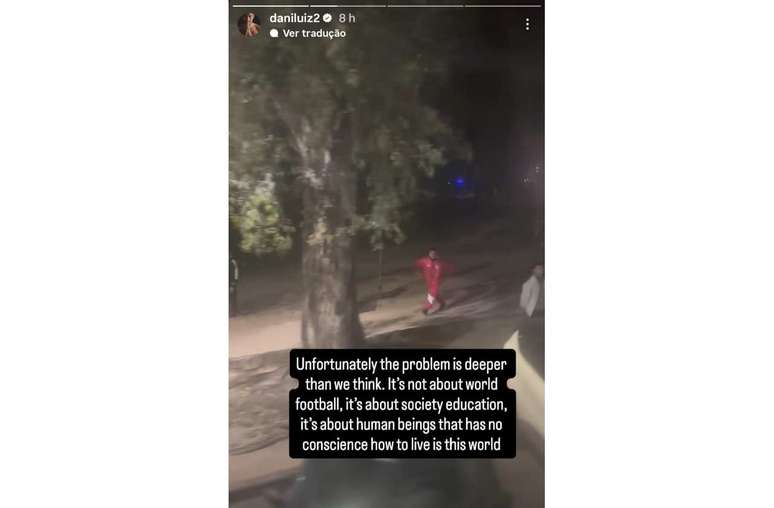 Danilo publica v&iacute;deo nas redes sociais &ndash;