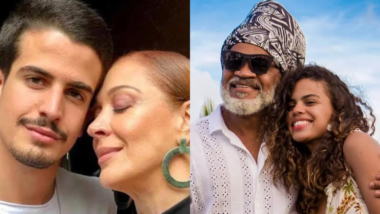 New couple? Claudia Raia’s children and Carlinhos Brown are caught in a romantic dinner