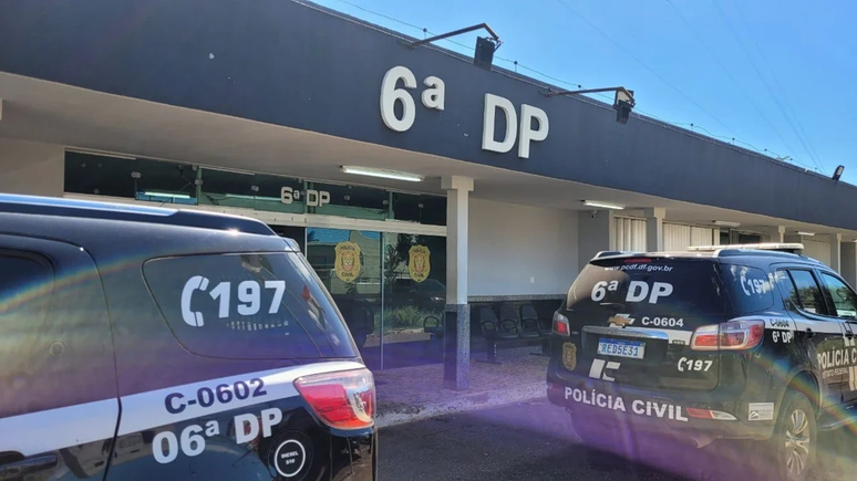 6ª Delegacia de Polícia Civil do Distrito Federal, onde o caso foi registrado