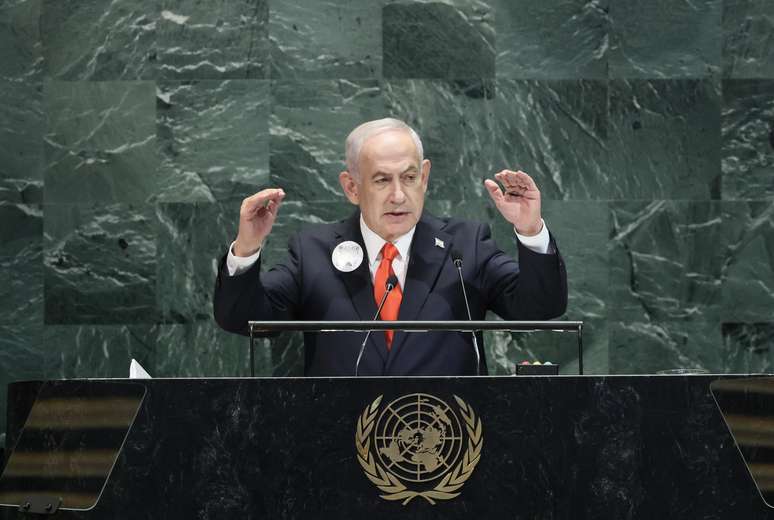 Netanyahu discursa na Assembleia da ONU
