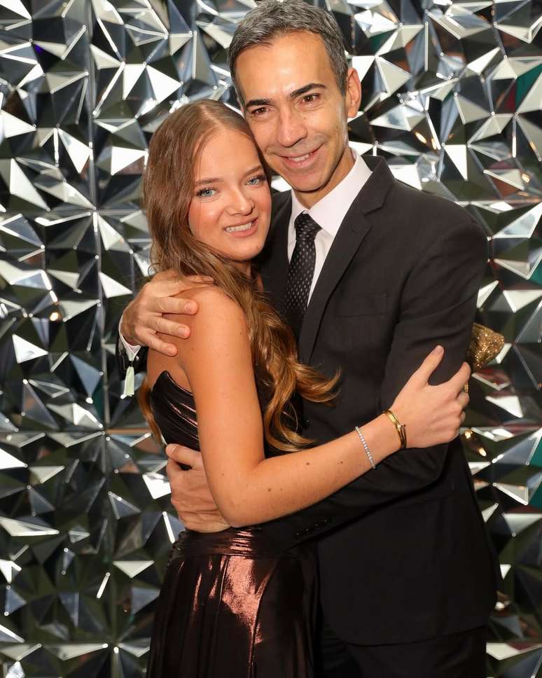 Rafa Justus e César Tralli