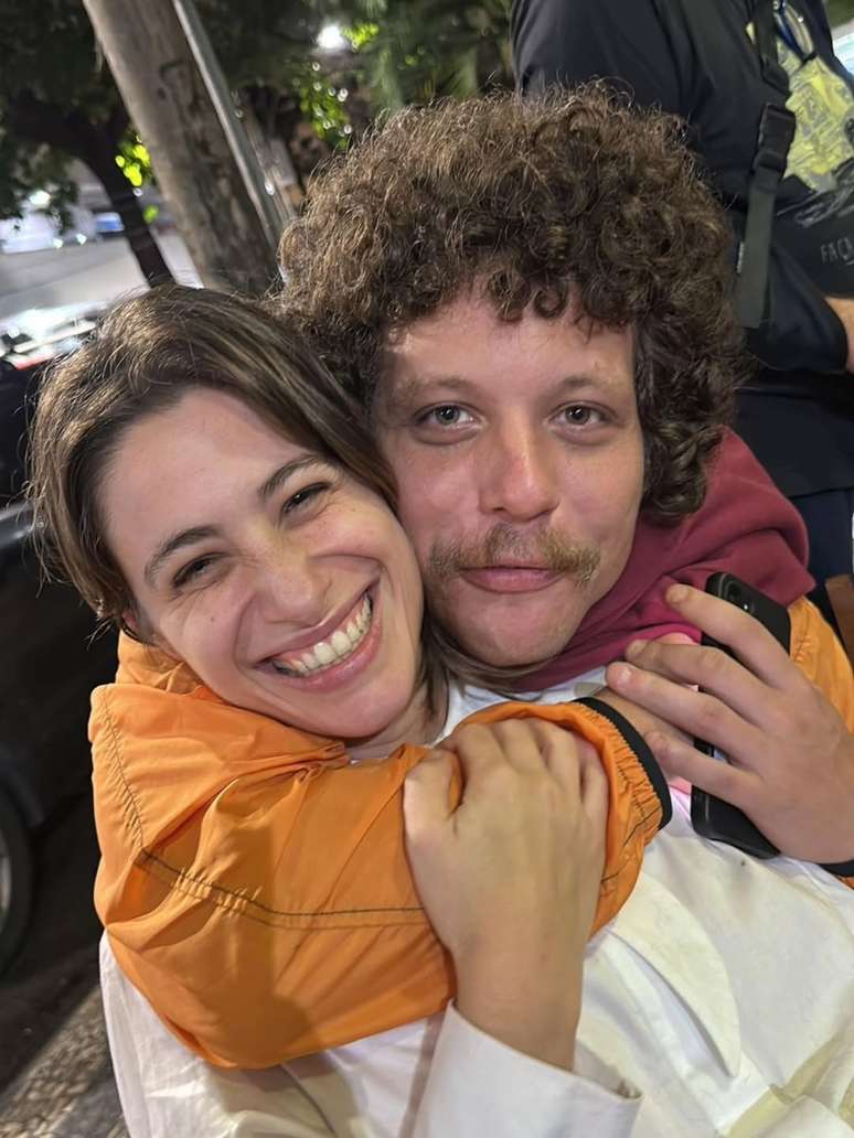 Chico Chico, filho de C&aacute;ssia Eller, e Luisa Arraes