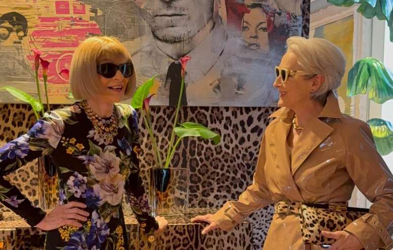 Milan: Meryl Streep records “The Devil Wears Prada” and sees Anna Wintour
