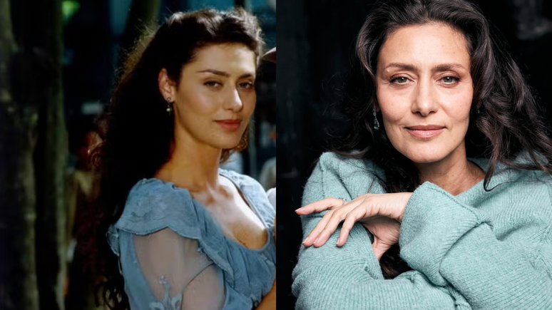 Maria Fernanda C&acirc;ndido em Terra Nostra e atualmente