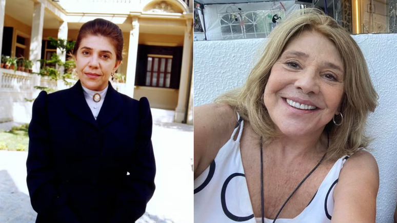 Tania Bondezan em Terra Nostra e atualmente