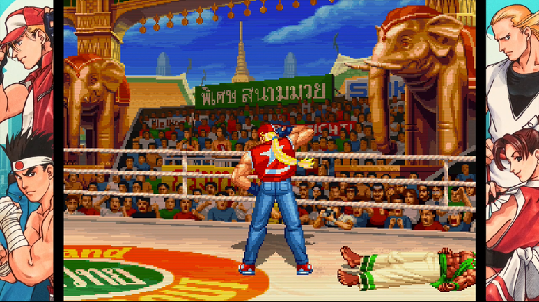 Terry Bogard continua imbatível