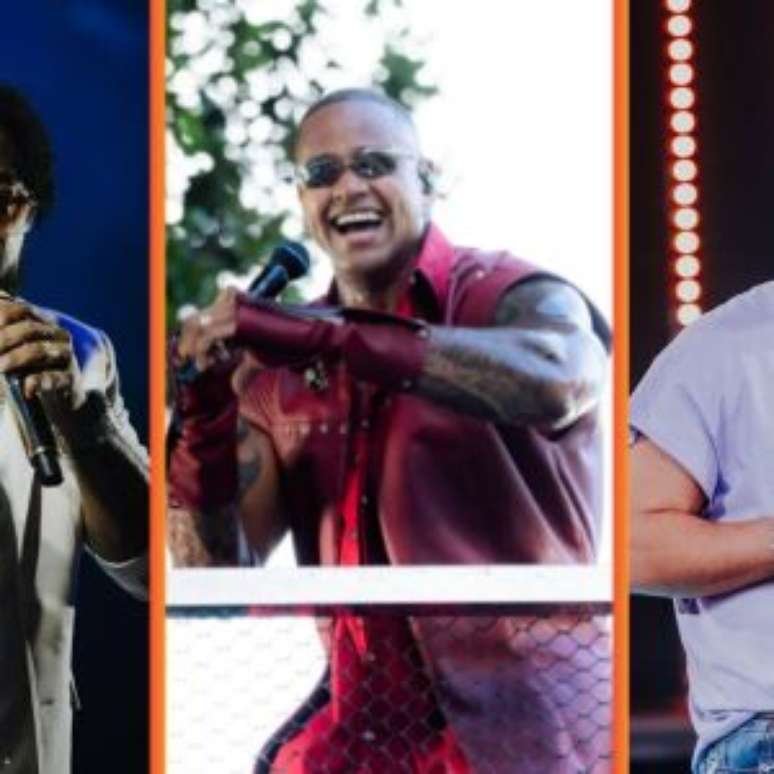 Xande de Pilares, Léo Santana e Dilsinho são atrações do Samba Recife. Xande de Pilares, Léo Santana e Dilsinho são atrações do Samba Recife.