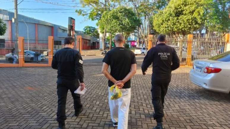 Adriano Forgiarine foi preso nessta sexta-feira, em São Miguel do Iguaçu.