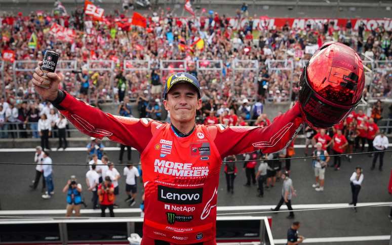 Marc comemora título conquistado em Motegi 