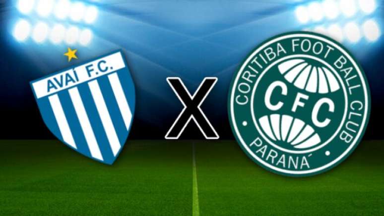 Avaí e Coritiba se enfrentam nesta segunda-feira, pela Série B.