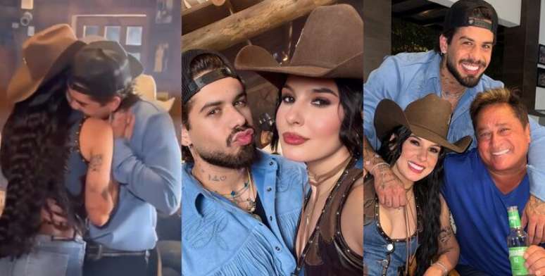 V&iacute;deos juntos aumentaram rumores de romance entre os cantores