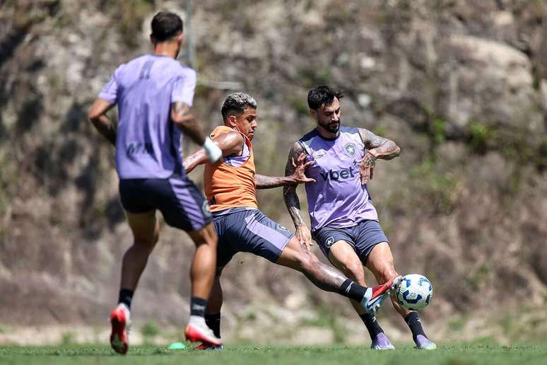 Treino do Botafogo nesta segunda-feira &ndash;