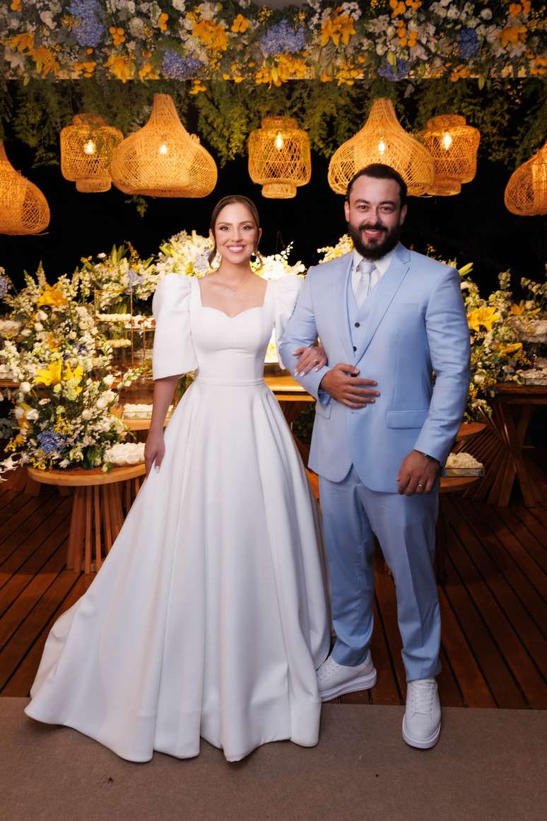 Milena Teodoro and Marcos César 