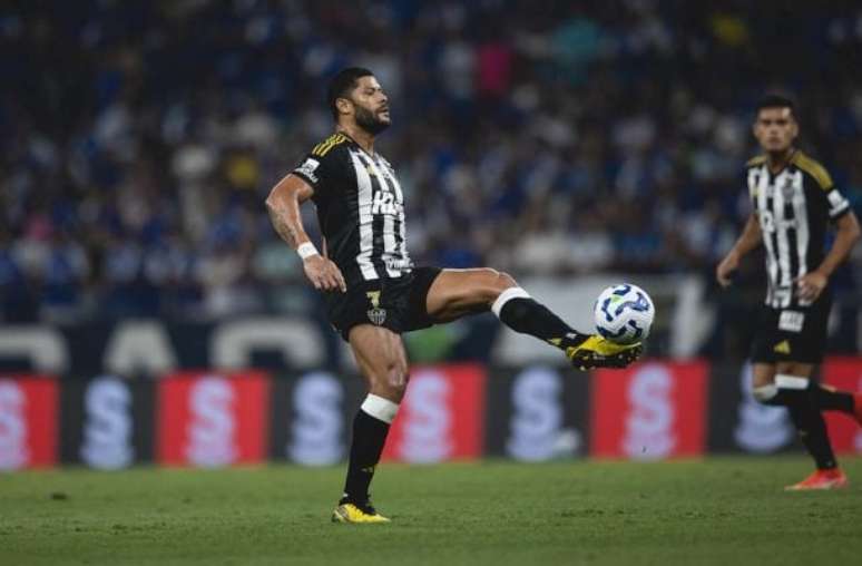 Pedro Souza / Atlético - Legenda: Atlético questiona CBF e solicita áudios dos árbitros por cartão aplicado a Hulk