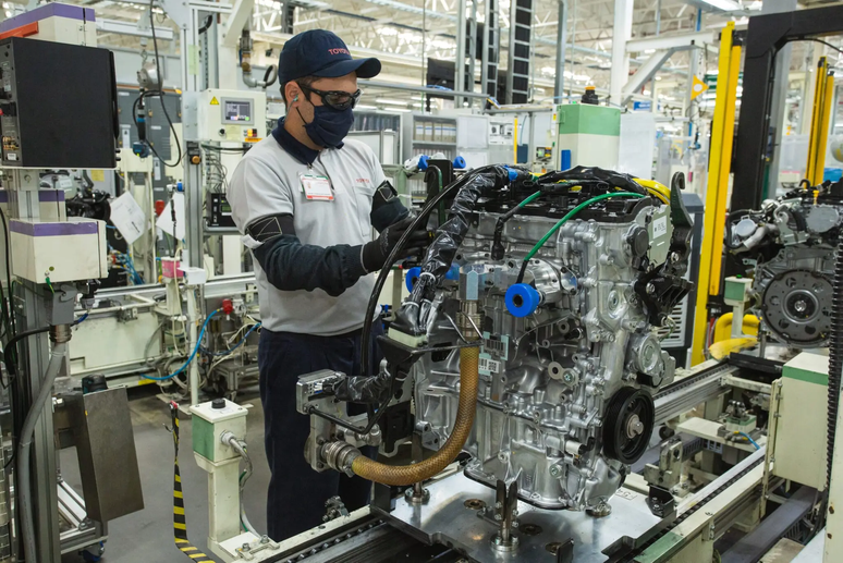 Fábrica de motores da Toyota em Porto Feliz (SP)