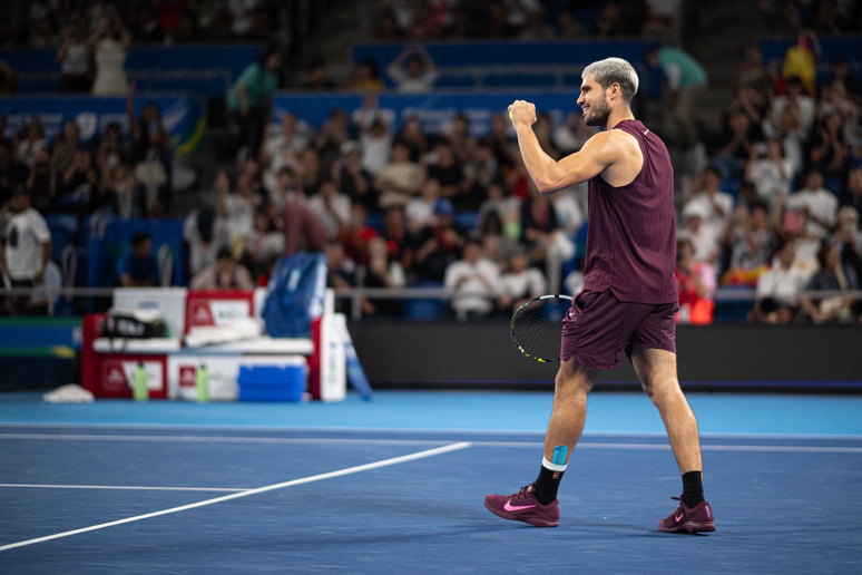 Carlos Alcaraz campeão em Tóquio 