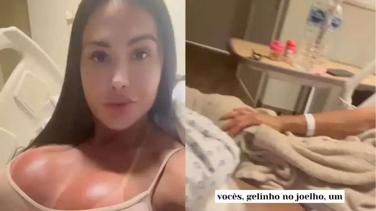 Grayanne Barbosa health workers worry fans after an accident