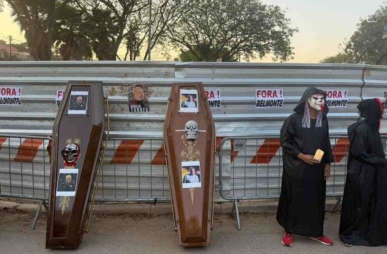 External and empty stands: the night of protests on Morumbis