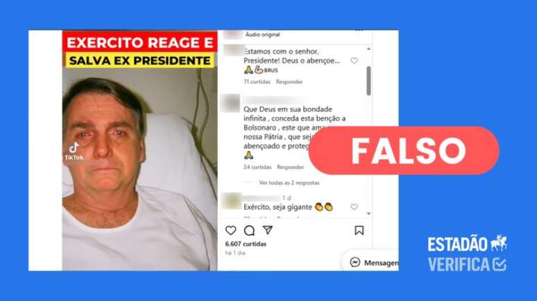Vídeo que circula nas redes sociais inventa que Exército teria se manifestado sobre condenação do ex-presidente
